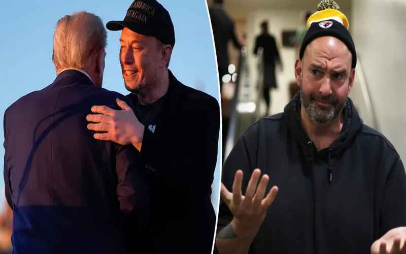  Fetterman Trump, ‘Iron Man’ Elon Musk Alliance a Concern