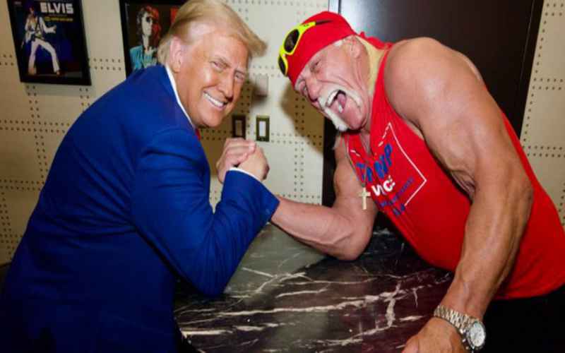 Hulk Hogan Fires Up Trump Rally at Madison Square Garden with Fiery Speech Against Kamala Harris