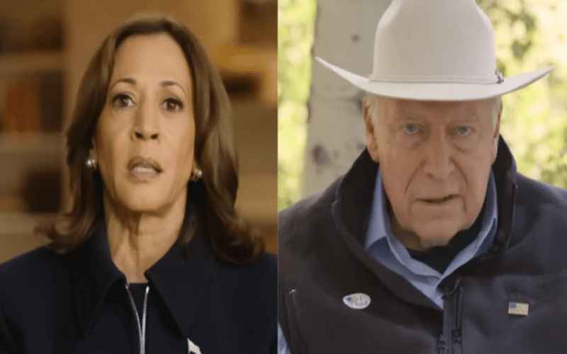  Harris Slammed for Praising Dick Cheney on the Campaign Trail
