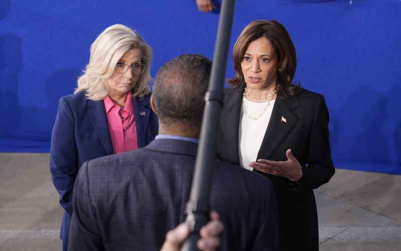  Trump Campaign Harris Spokesman Right on Liz Cheney