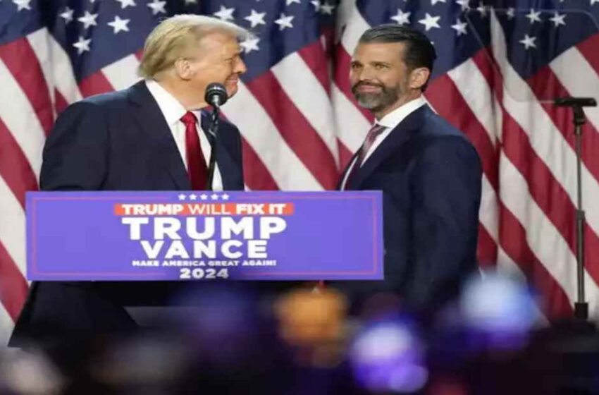  Donald Trump Jr. Pushback Against Cabinet Picks Proves They’re the Disrupters Voters Wanted