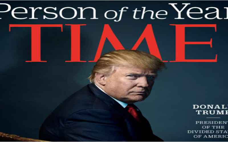  Trump Favored as Time Person of the Year