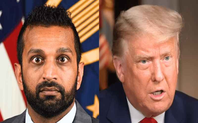  Trump to Tap Kash Patel for FBI or DOJ Role Report