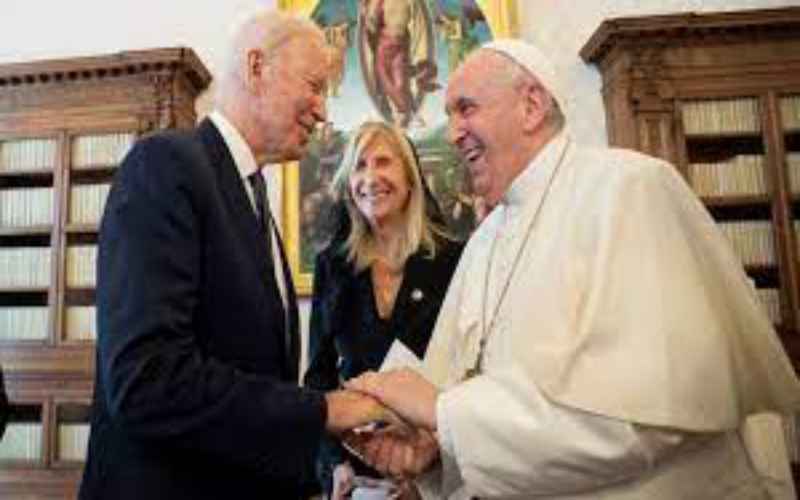  Biden to Meet Pope in January