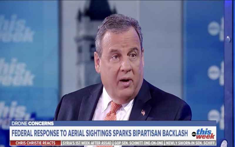  Chris Christie ‘Wrong’ to Claim Drone Activity ‘Not Unusual’