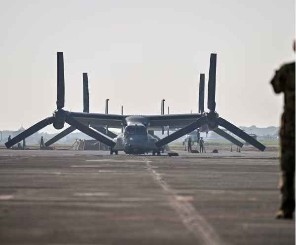  Navy, Air Force Given OK to Resume V-22 Osprey Flights