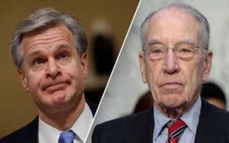  Sen. Grassley Tells FBI’s Wray, Time to ‘Move On’