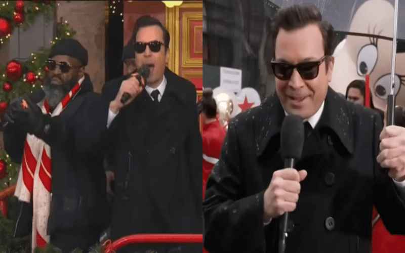  Jimmy Fallon’s Thanksgiving Parade Antics Stir Mixed Reactions