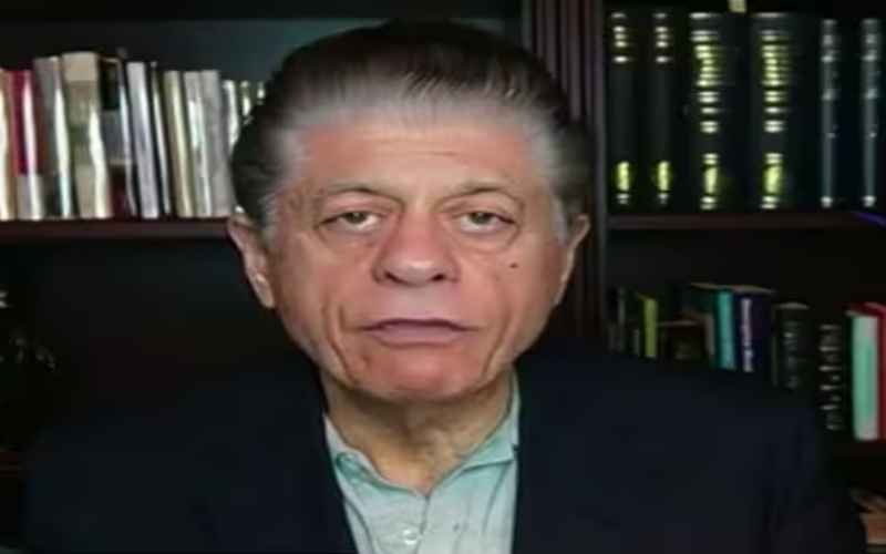  Napolitano to Newsmax Biden Must Have Moral Issue With Death Penalty