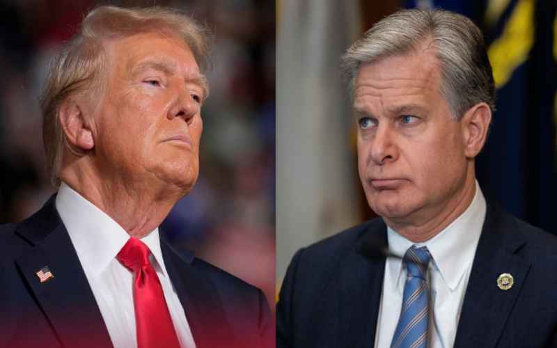  Trump Calls Wray’s Resignation a ‘Great Day for America’