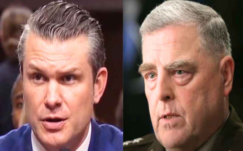  ‘Total Humiliation’Hegseth Revokes Gen Mark Milley’s Security Detail, Reportedly Plans to Demote