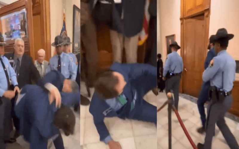  Georgia Senator Arrested After Explosive Capitol Confrontation