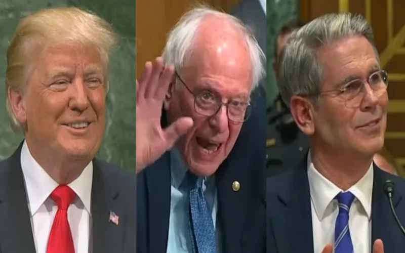  Bernie Sanders Epically Schooled by Trump Treasury Nom After ‘Gotcha’ Question Backfires