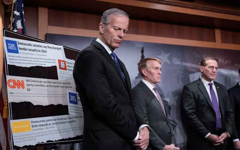  Senate Dems Join Republicans in Advancing Bill to Detain Migrants Accused of Crime