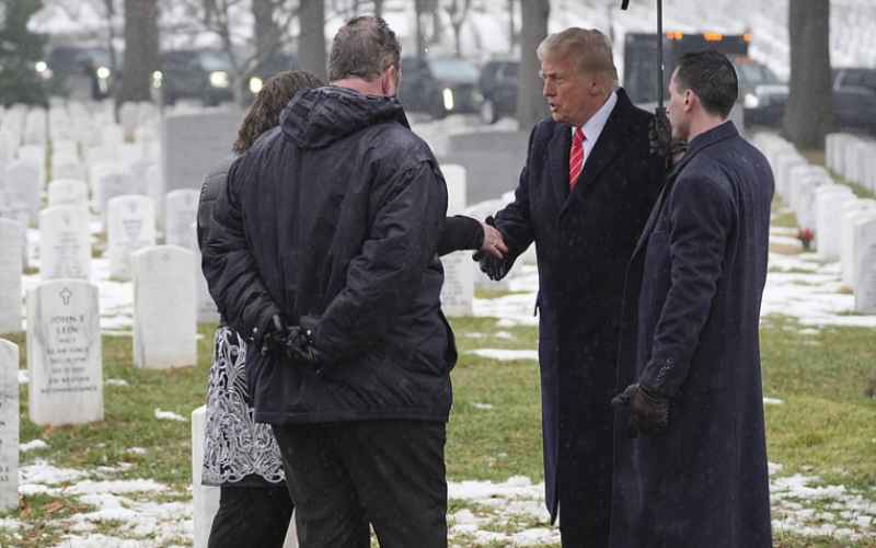  Trump Meets With GOP Senators as Supporters Cheer His Return on Eve of Inauguration