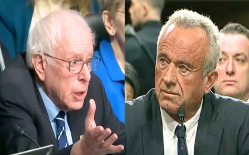  Sanders Ridiculed After Botched ‘Gotcha’ Question During RFK Jr Senate Confirmation Hearing