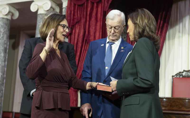  NY Times ‘Report’ on Bruce Fischer/Kamala Harris Interaction at Swearing-In Ceremony Is Something Else