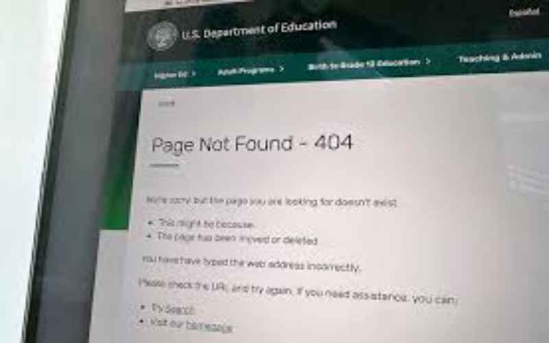  Govt. Web Pages That Have Gone Dark to Comply With Trump Orders