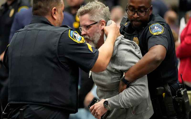  Tasers Fired, Protesters Dragged Out as Chaos Erupts at Marjorie Taylor Greene Town Hall