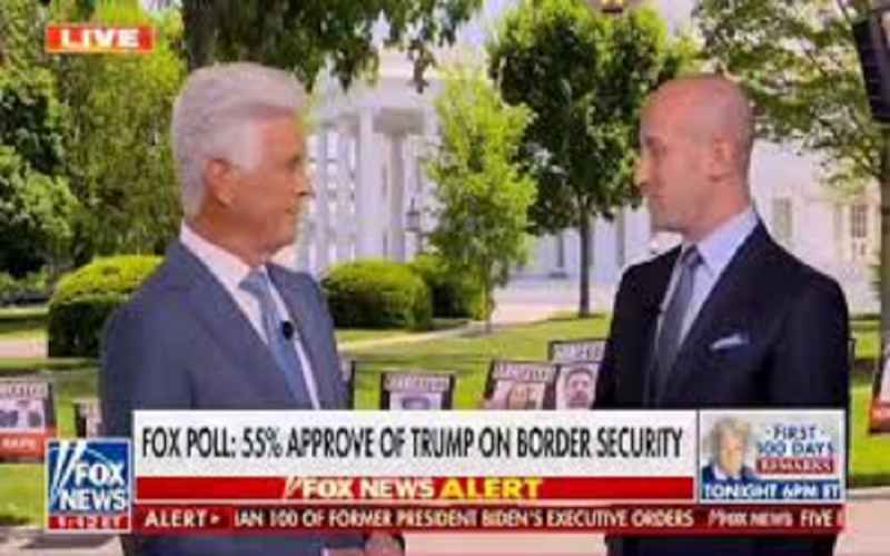  WH Adviser Miller Tells Fox News to Fire Its Pollster On Air