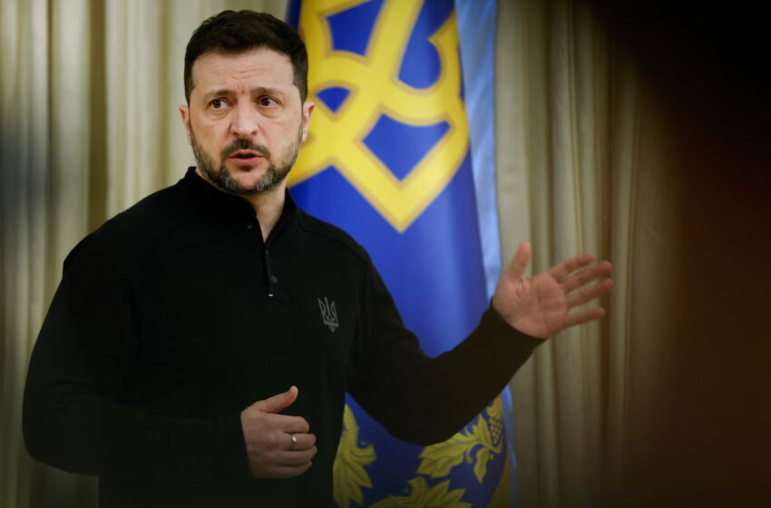  Zelenskyy Notes ‘Emotions’ in Talks, Alludes to Dispute With US Over Crimea