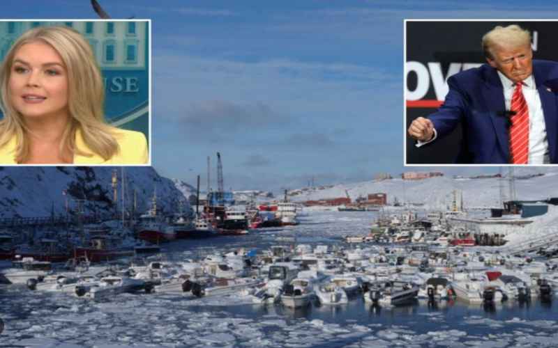  Leavitt Trump Committed to Obtaining Greenland