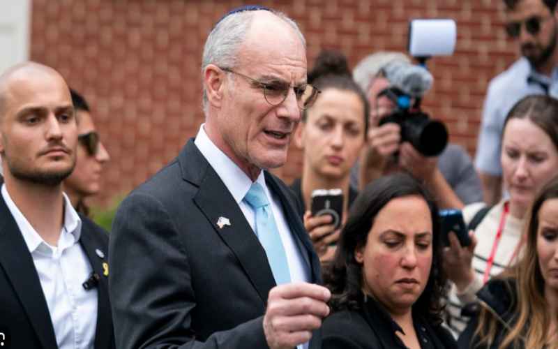 Israeli Ambassador Meets Family of DC Shooting
