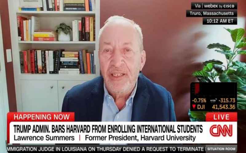  Fmr Harvard President Summers Slams Trump Actions