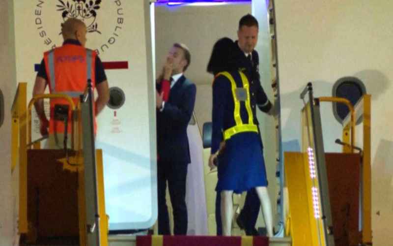  Macron Goes Viral After Video Shows Brigitte Pushing His Face During Vietnam Arrival