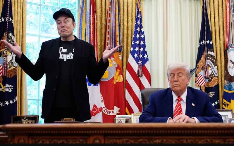  Trump-Musk Feud Intensifies as Trump Prepares to Sell His Tesla
