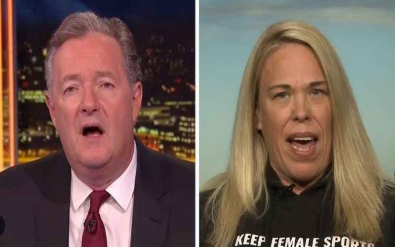  It is Cheating Piers Hurls Truth Bomb, Blunt Question at Trans-Identifying Athlete During
