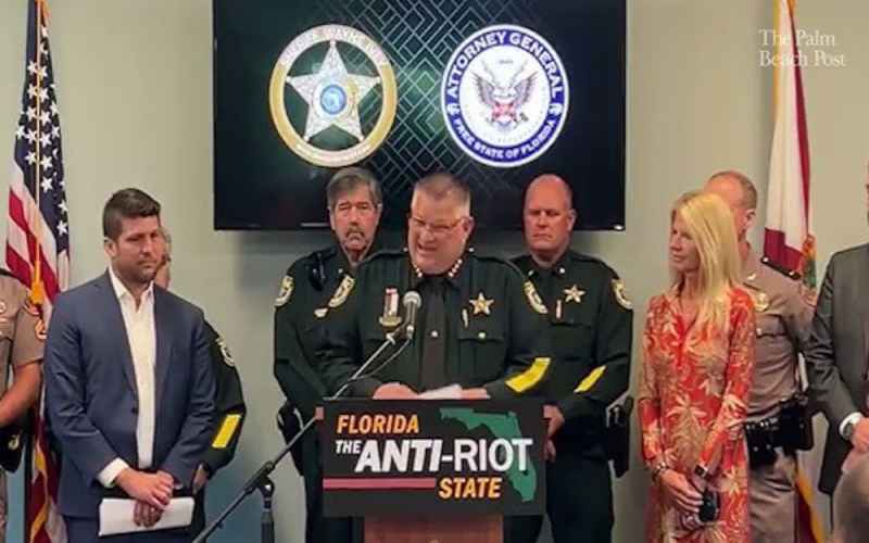  Fla. Sheriff to Protesters Will Kill You If Deputies Attacked